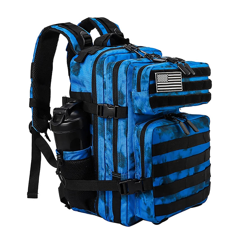 BoldPack sportrugzak Blauwe tie-dye
