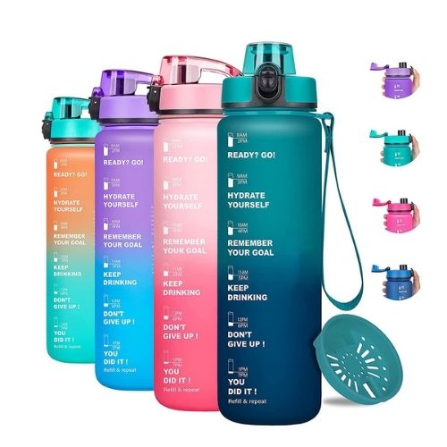 Motiverende waterfles