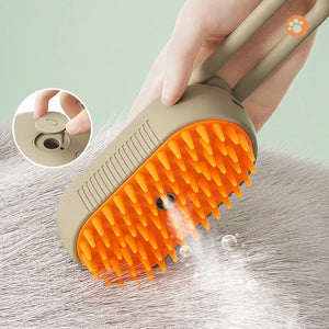 3-in-1 kattenstoomborstel foto 2