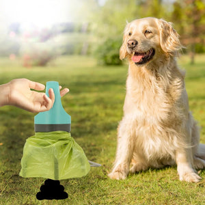Handige honden poep schep foto 2
