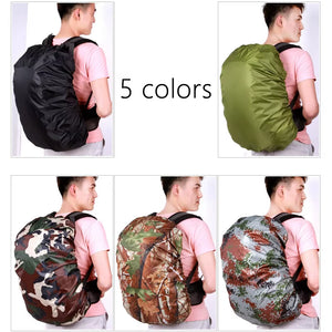 35L/60L Outdoor Camping Hiking Mountaineering Backpack Bag Waterproof Rain Cap Cover foto 4